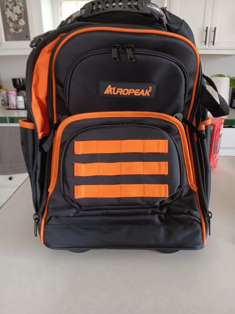 Auropeak 2&1 Rolling Tool Backpack. Brand New No Tags.